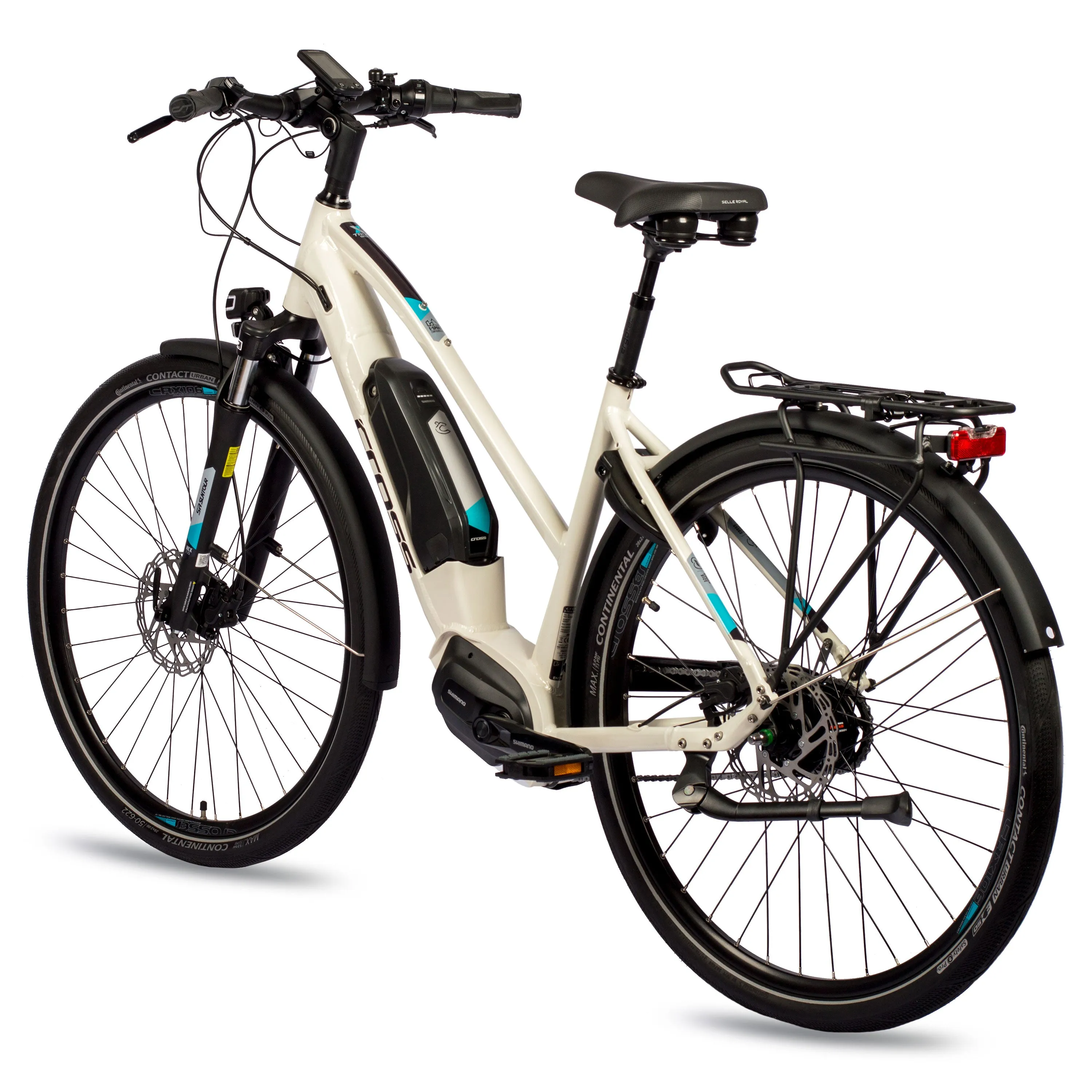 28 Zoll E-Bike Damen City Fahrrad X-Tron SR2 SHIMANO STеPS E-5000 418Wh 5 GANG SHIMANO NEXUS INTER 5