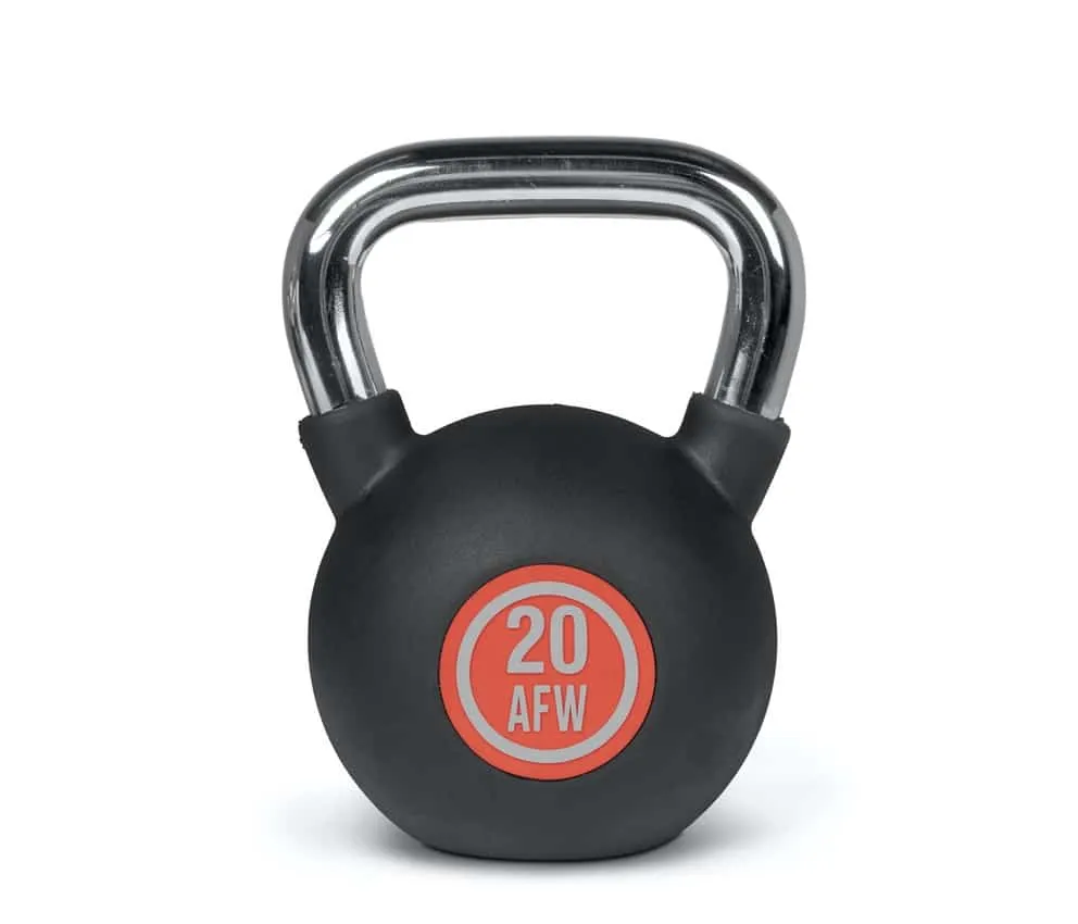 AFW 20kg Chrome Handle Kettlebell