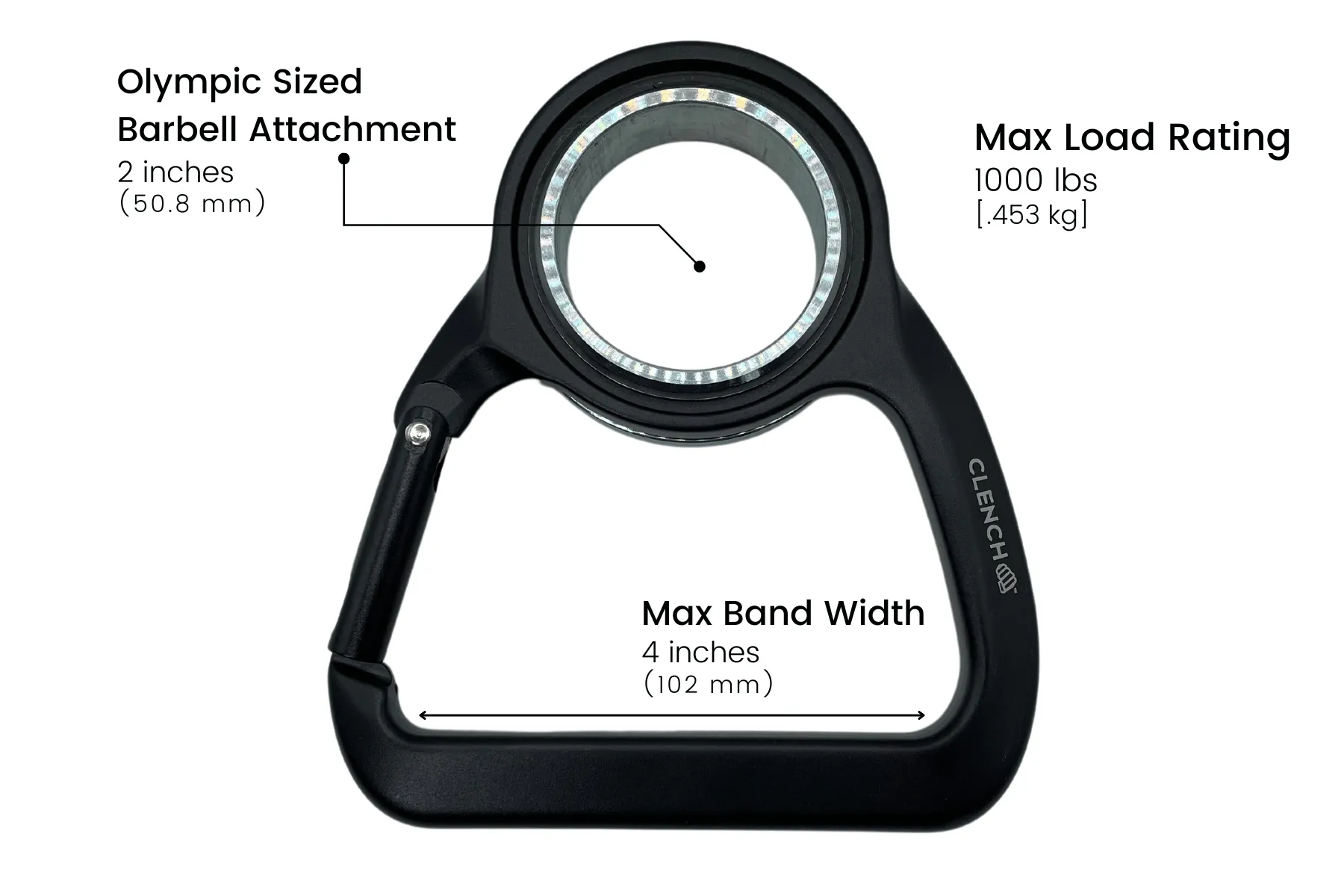 Barbell Resistance Band Hooks