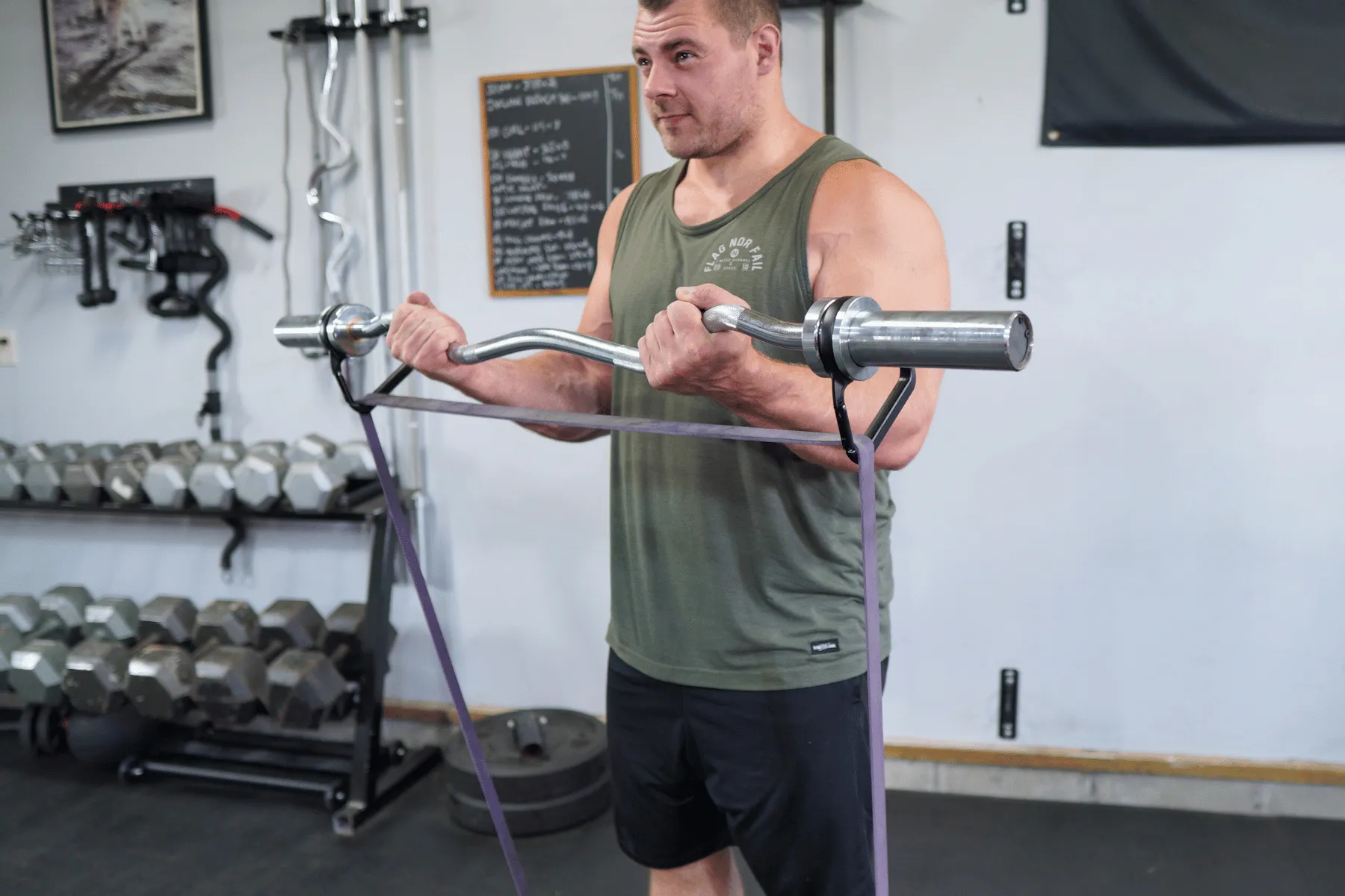 Barbell Resistance Band Hooks