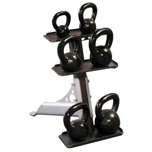 Body Solid 3 Pair Kettlebell Rack