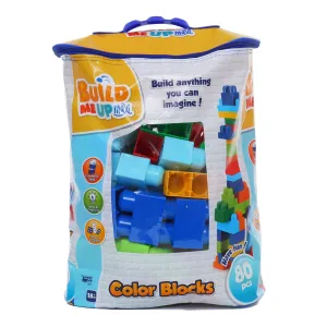 Build Me Up Maxi 80 Piece Colour Blocks In A Bag