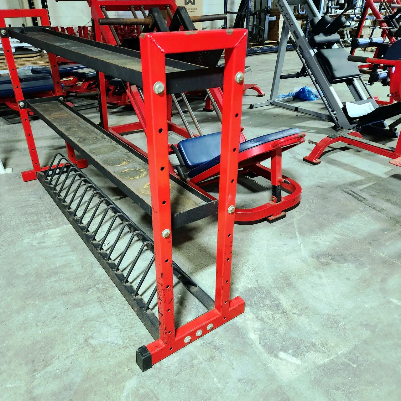 Commercial Kettlebell/Bumper Plate Storage Shelves (Similar to Mass Storage) Williams Strength