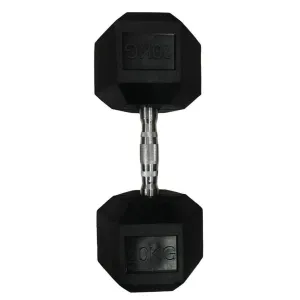 Contes Single 20Kg Hexagonal Dumbbell