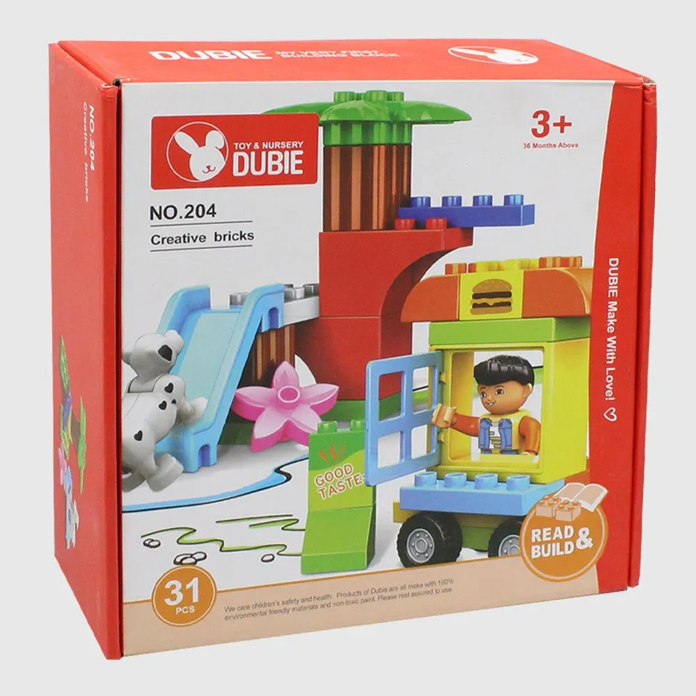 Dubie Building Blocks Educational - Creative bricks 31 Pcs