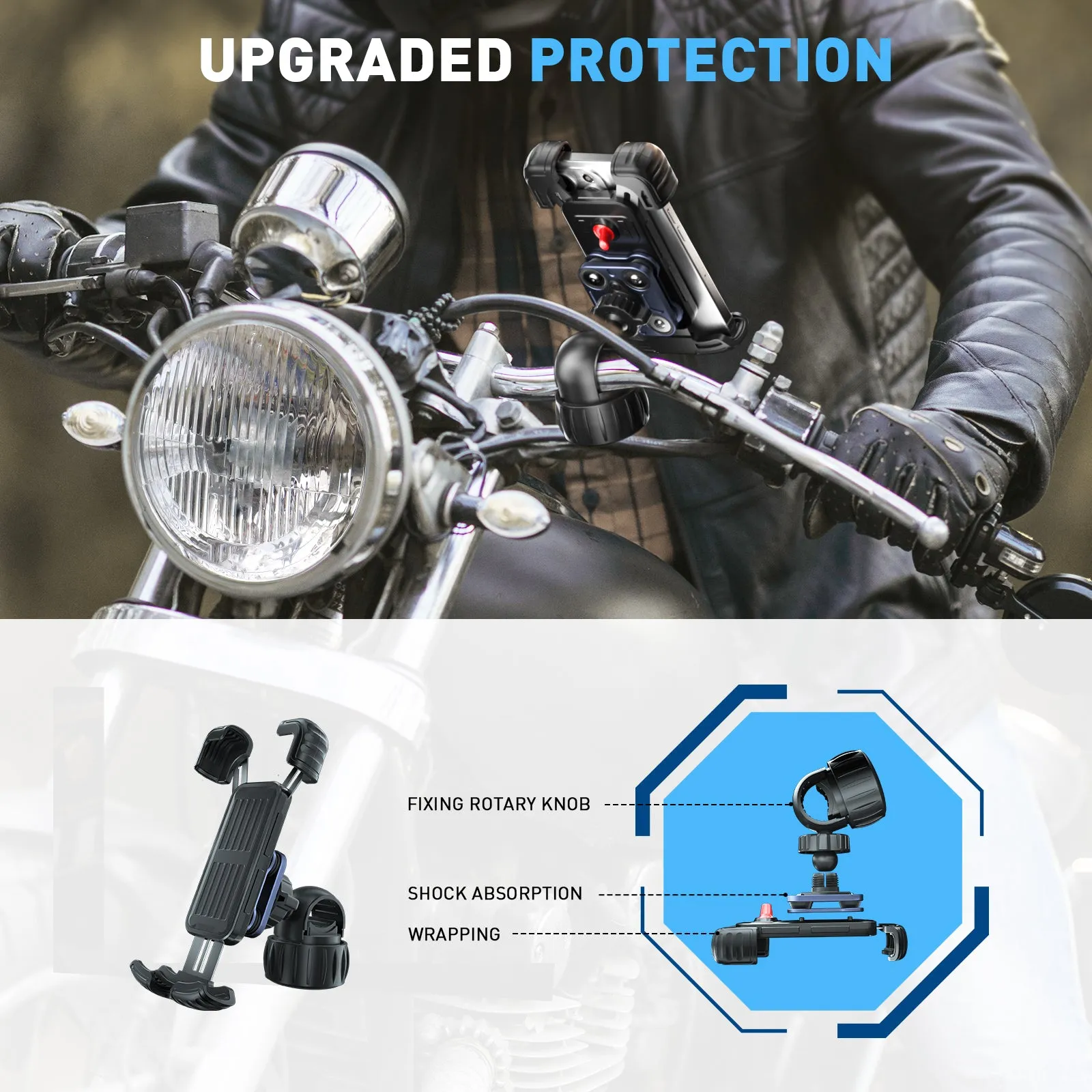 Hiboy Anti-Shake Phone Holder for Scooters or Bikes