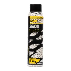 HK Army BB Hostile - Precision .20G BB's - 3600ct - White