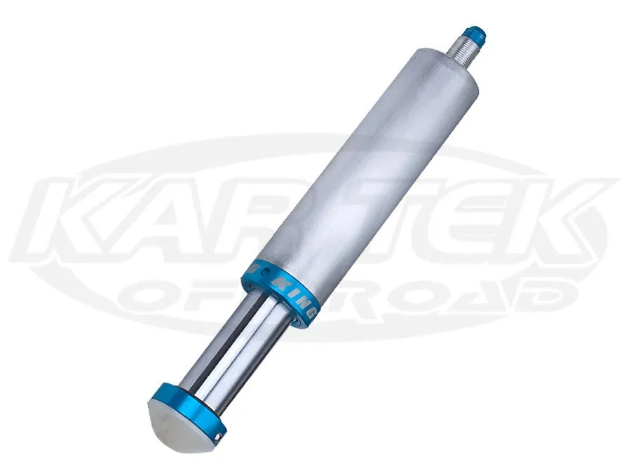 King Shocks Threaded Top Blue Anodized Air Bump Stops 2.5" Body 4" Stroke 1-5/8" Shaft