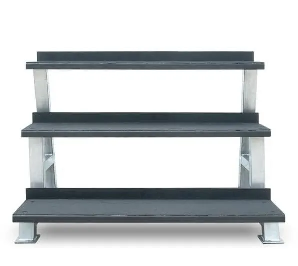 MORGAN 3 TIER ELITE COMMERCIAL-GRADE KETTLEBELL RACK