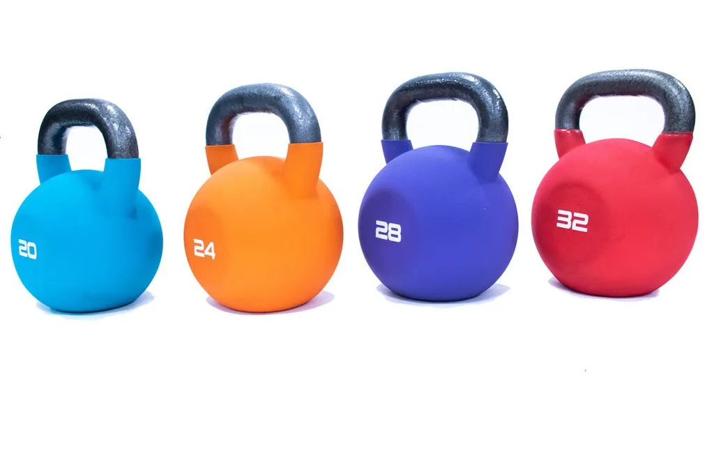 Neoprene Covered Kettlebell - Various Set Options Available