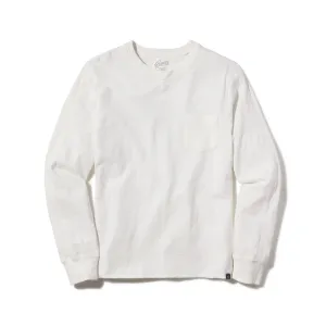 New Cooper Garment Dyed Pocket Tee - White