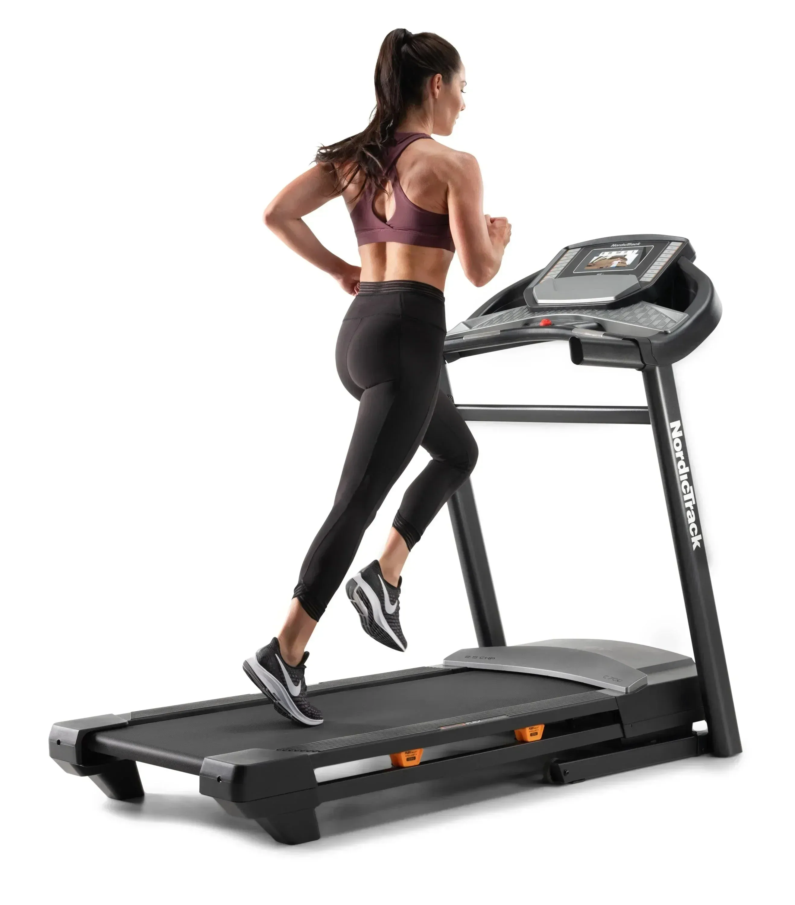 Nordic Track C 700 Folding Treadmill with 7” Interdraft Touchscreen