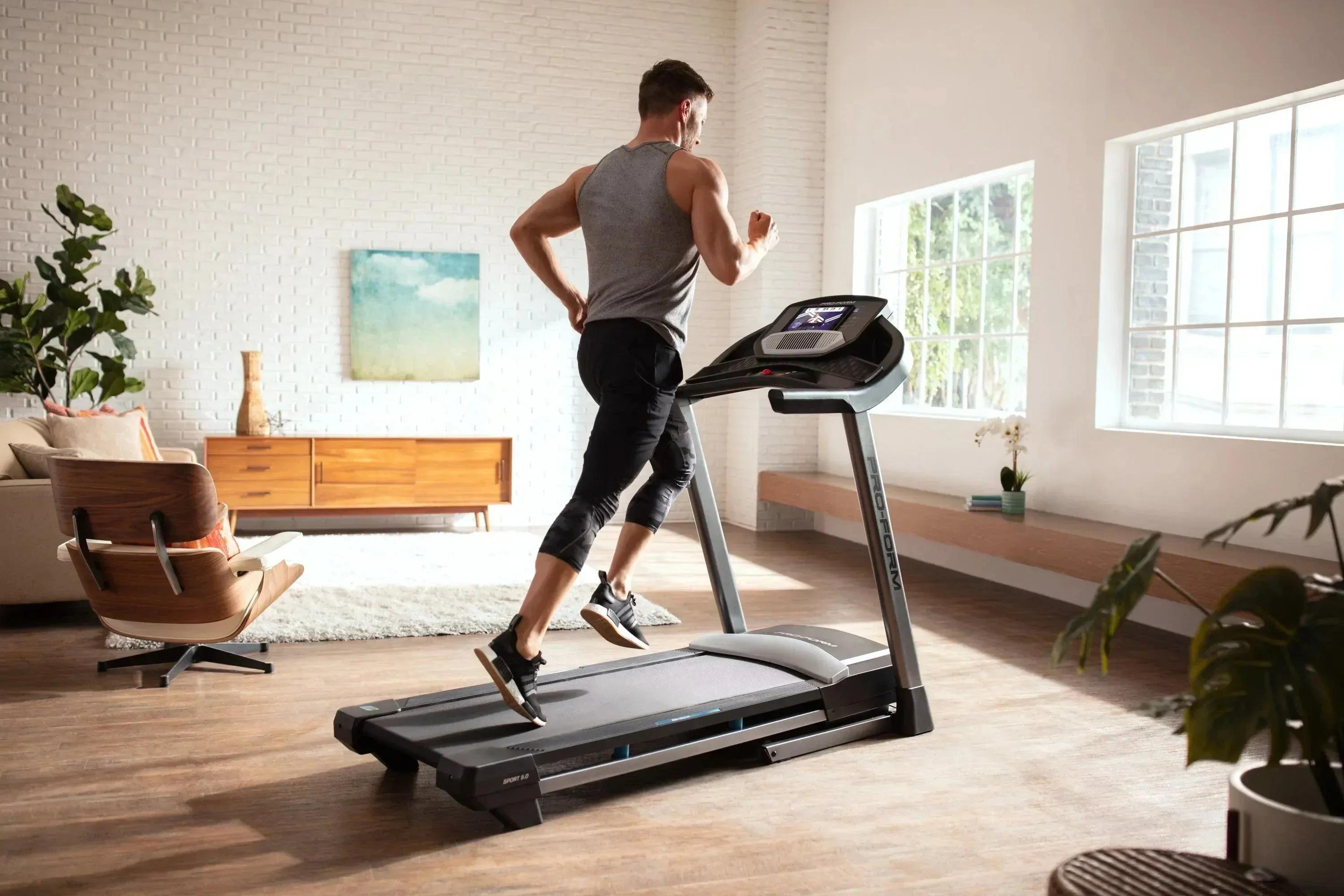 ProForm Sport 5.0 Folding Treadmill with SMART Speed & Incline Controls