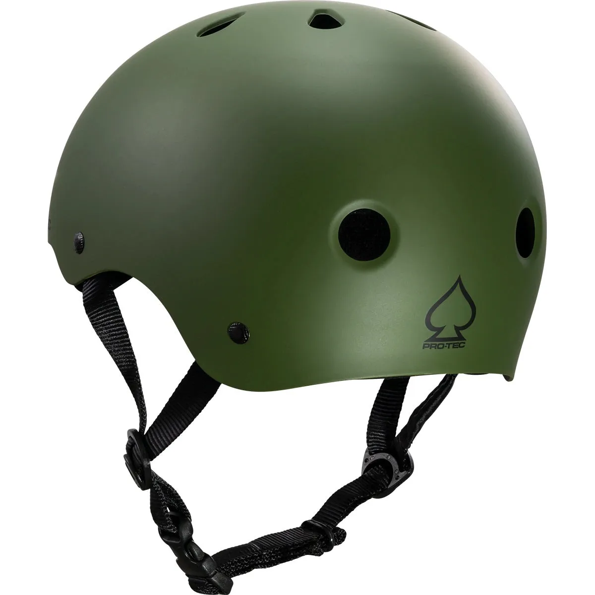 ProTec Classic Helmet - Olive Green