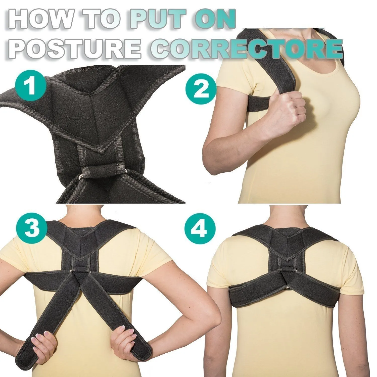 "Correct Posture" Brace ~ Improve Posture ~ Look Better!😊