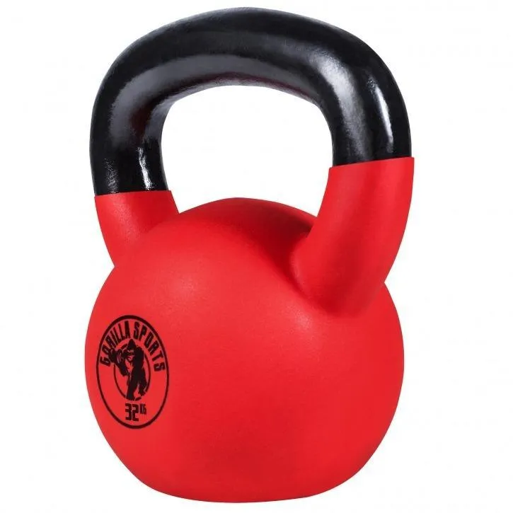 Rubber Coated Kettlebell 32KG