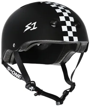 S1 Lifer Helmet - Black Matte/Checkers