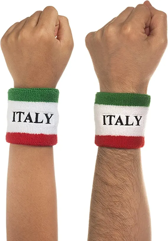 Set of 1 headband and 2 wristbands, (Italy)