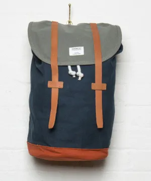 Stig Backpack Multi Blue Grey