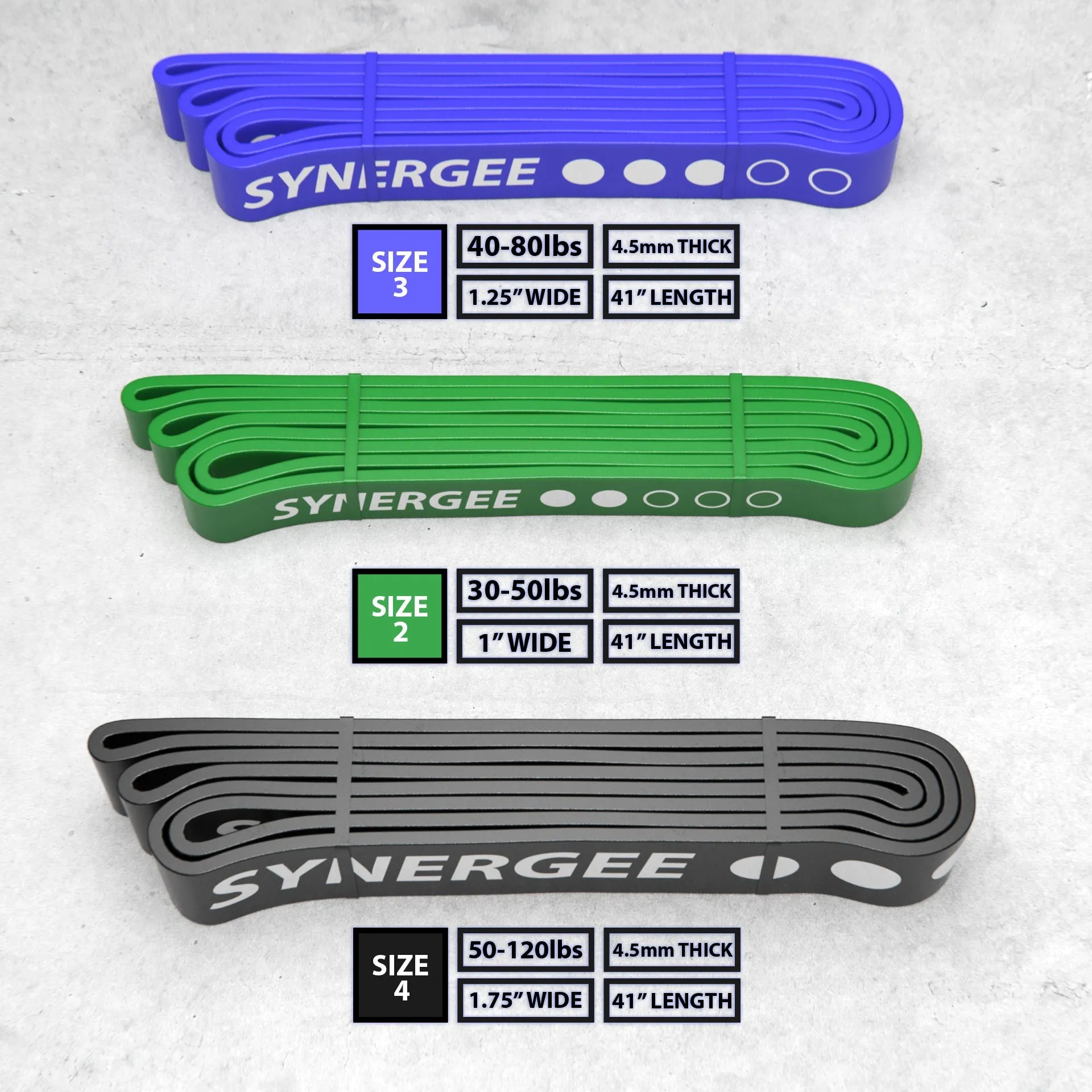 Synergee Resistance Power Bands