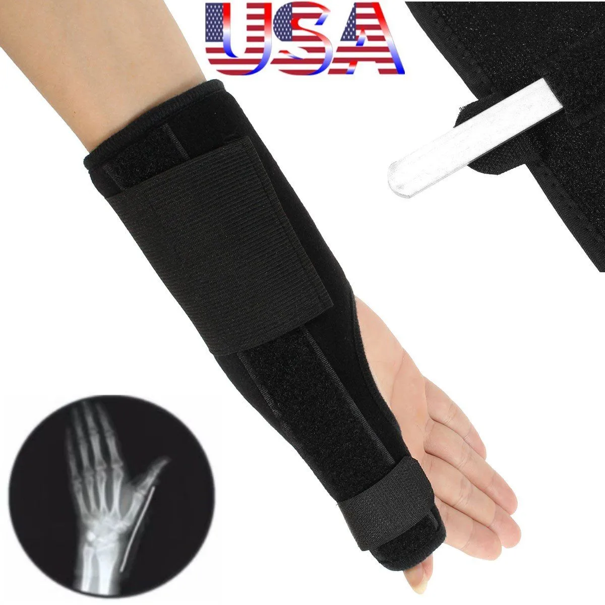 Tendonitis Carpal Tunnel Brace & Thumb Stabilizer Support Wrist Splint