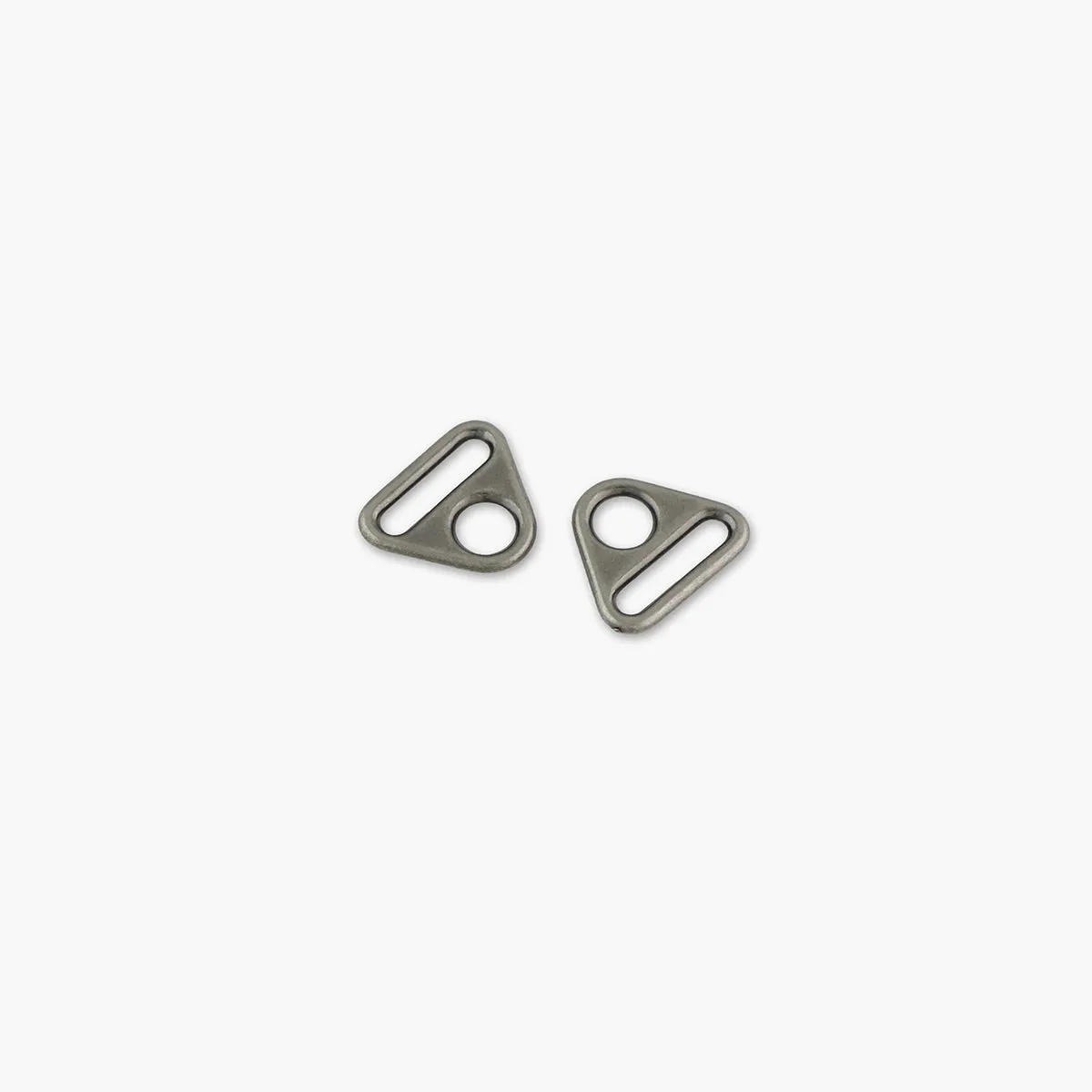 Two 1" Triangle Rings