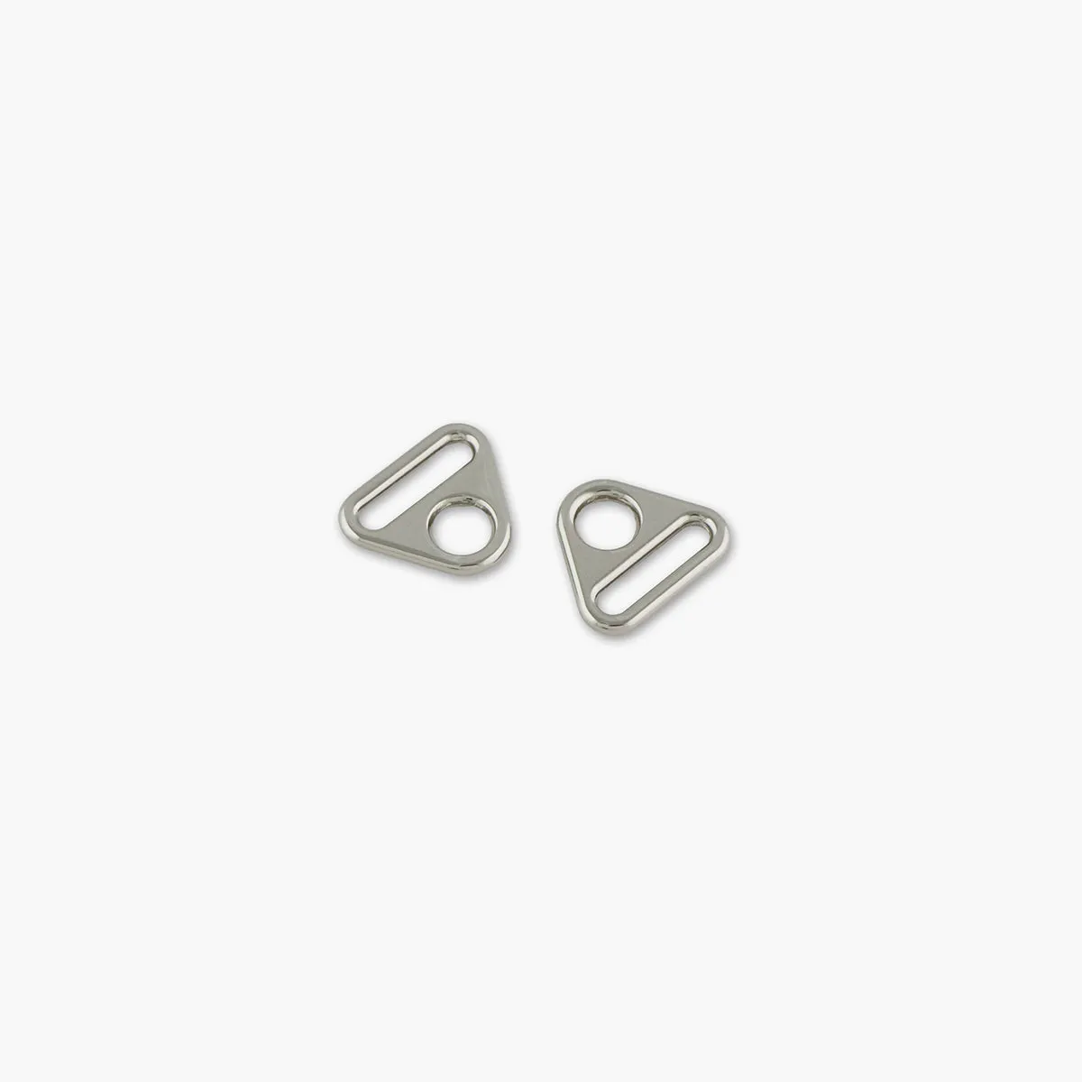 Two 1" Triangle Rings