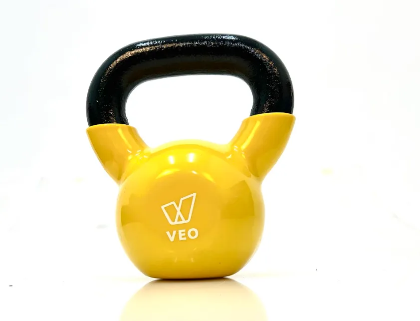 VEO Vinyl Coated Kettlebell 8KG