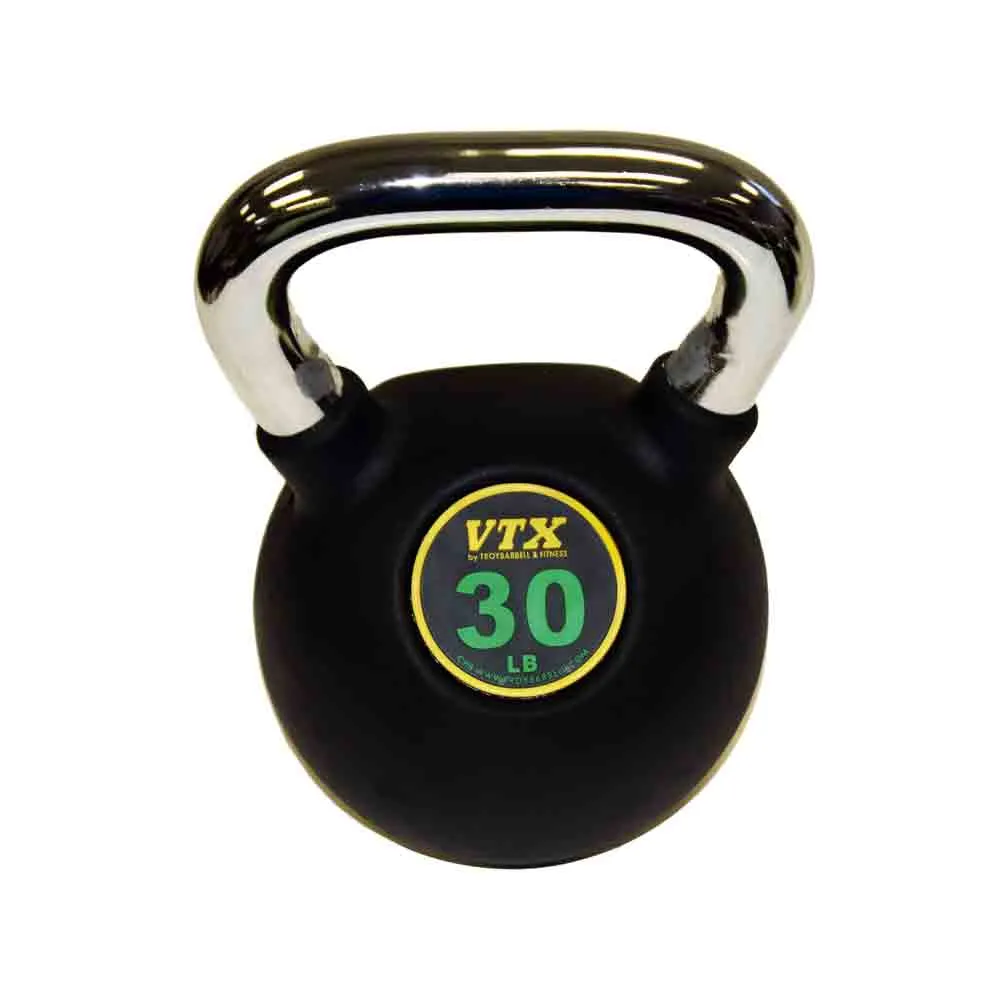 VTX 15 lb to 50 lb 5 piece Club Kettlebell Set with Vertical Rack