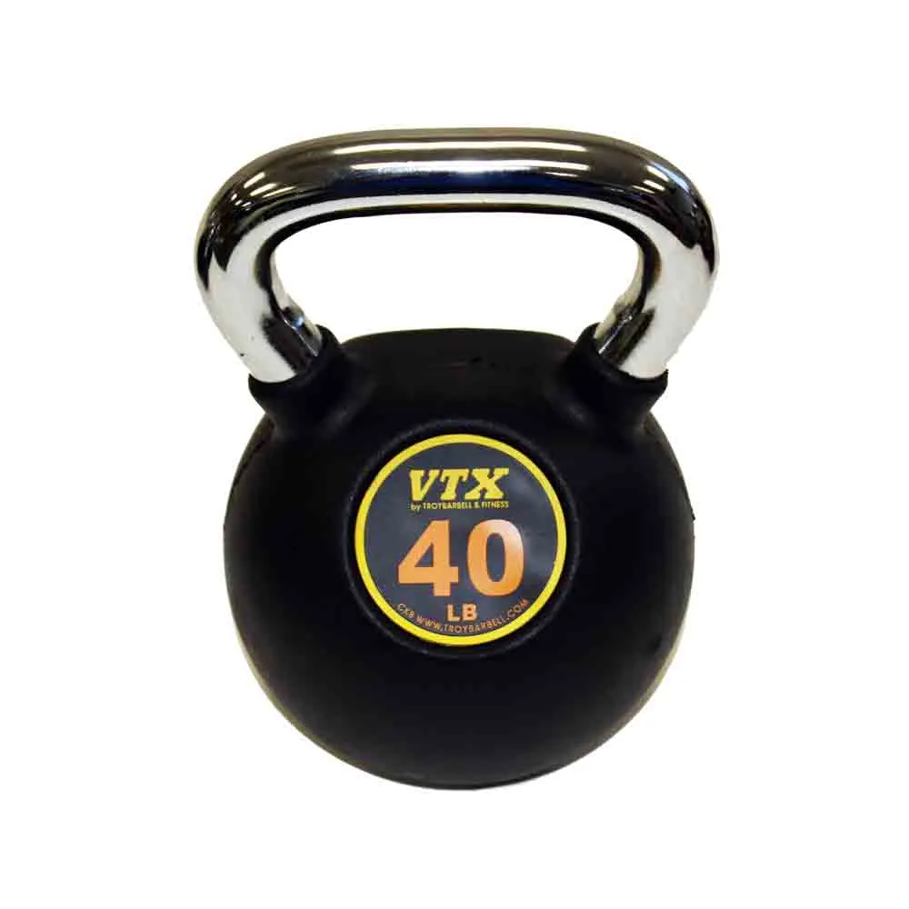 VTX 15 lb to 50 lb 5 piece Club Kettlebell Set with Vertical Rack