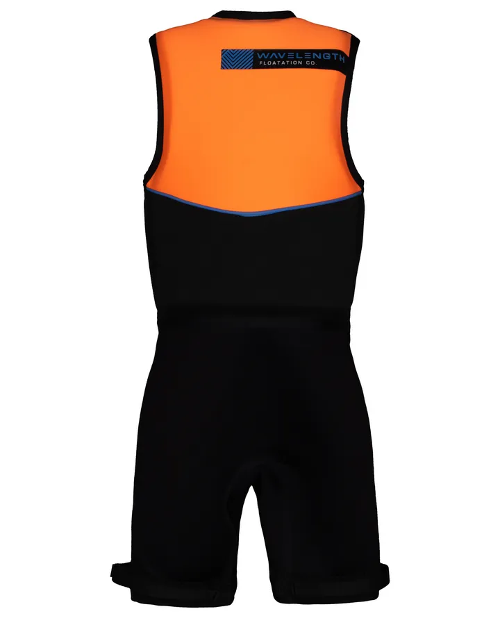 Wavelength Junior Buoyancy Suit - Bright Orange - 2023