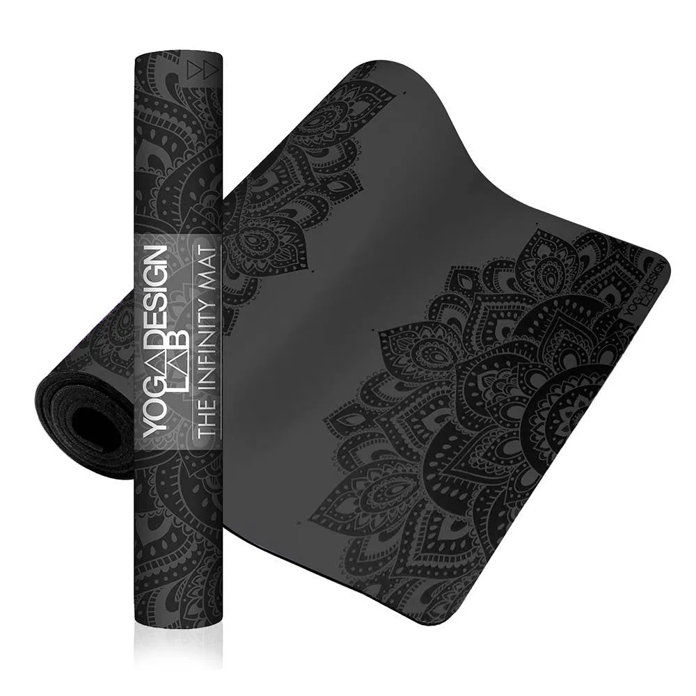 YDL Infinity Mat Mandala Charcoal